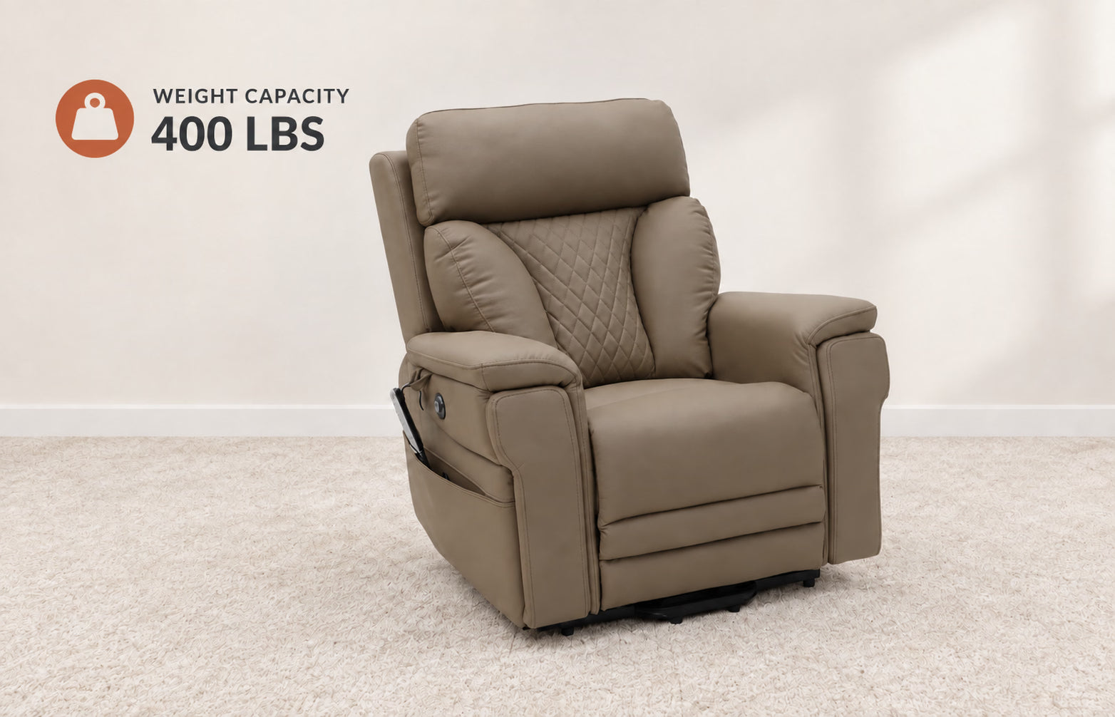 Is the chair suitable for the person using it?
